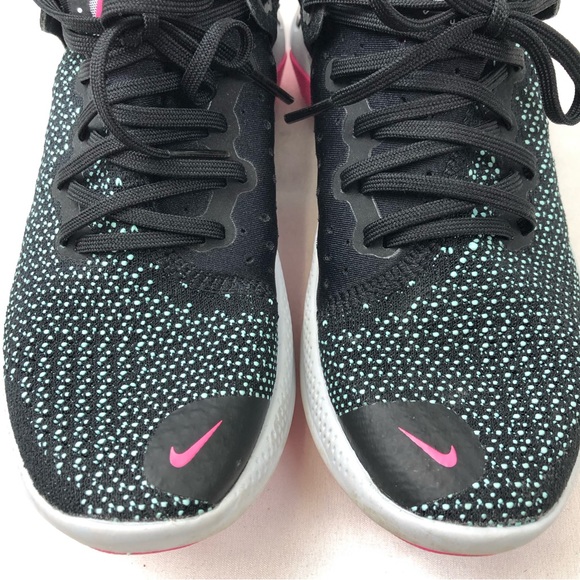 Nike Joyride Flyknit Black/Pink/Blue Sneakers US 6 - Picture 4 of 7